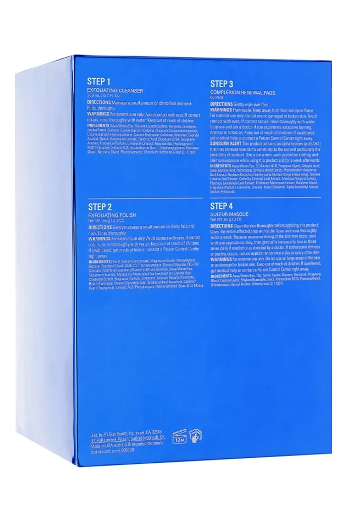 Набор для ухода за кожей с акне